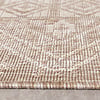 In- & Outdoor Jute Teppich - Atlas Aztec Braun Creme - thumbnail 5
