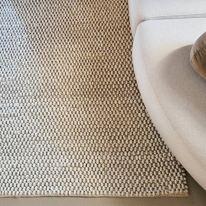 Wollteppich - Luminous Creme Meliert - 3