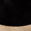 Flauschiger Teppich Rund - Cozy Schwarz  - thumbnail 5