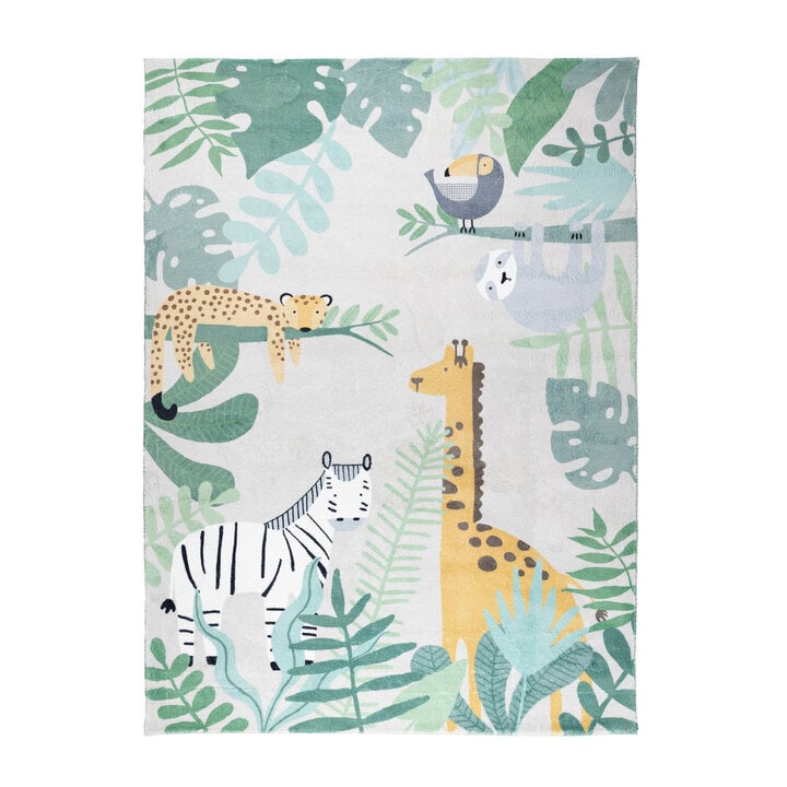 Kinderteppich - Jungle Giraffe Beige - 1