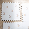 Puzzlematte - Alfie Rainbow Weiß - thumbnail 6