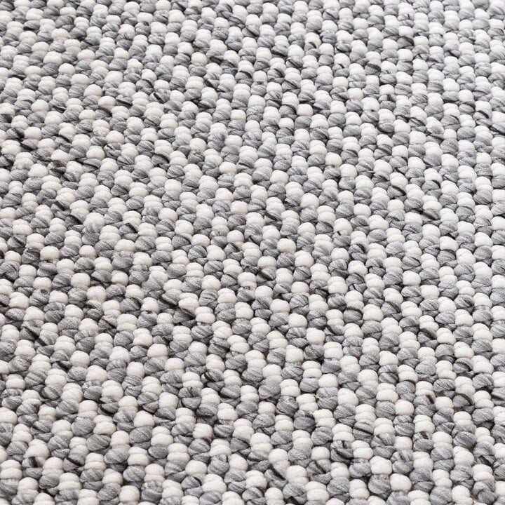 Kurzflor Teppich - Lykke Hellgrau - 3