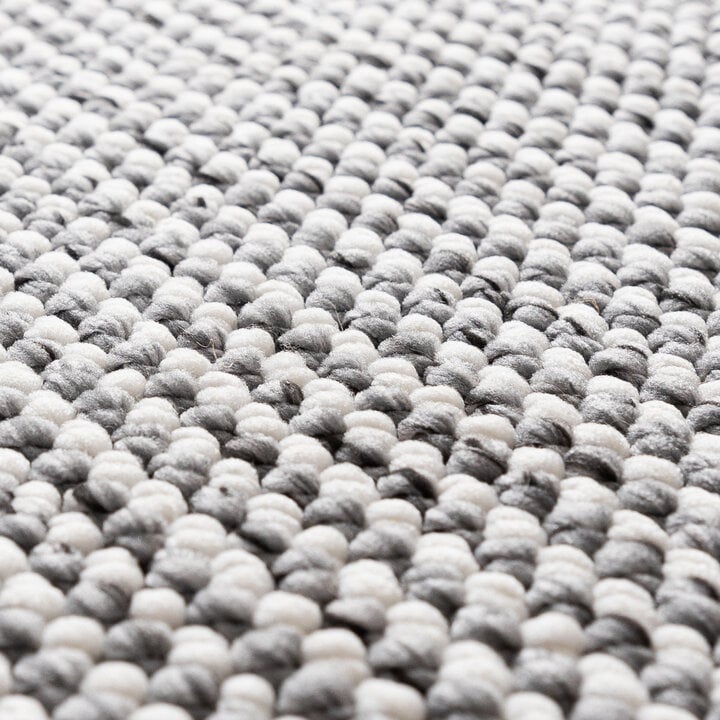 Kurzflor Teppich - Lykke Hellgrau - 4
