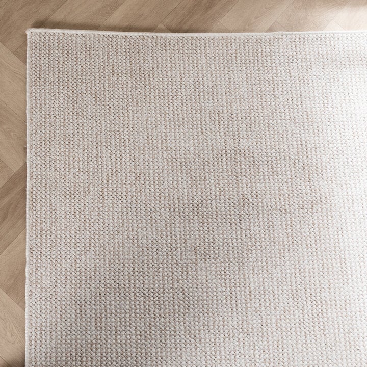 Kurzflor Teppich - Lykke Creme - 5