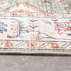 Vintage Gartenteppich - Santo Medaillon Olivgrün - thumbnail 6