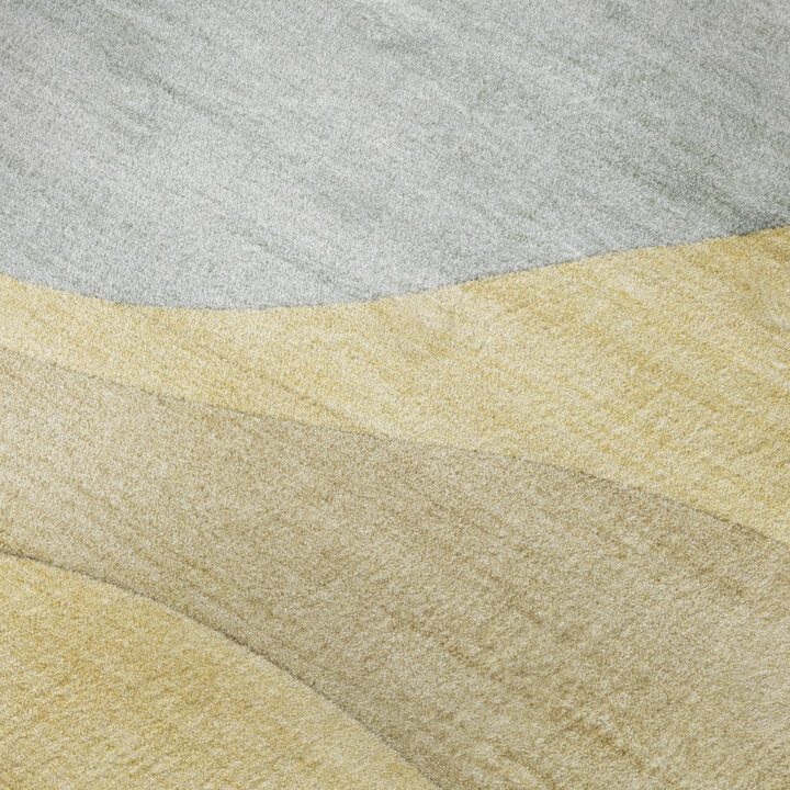 Moderner Teppich - Field Gelb - 4