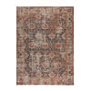 Jute Teppich - Mauro Vintage Braun Blau - thumbnail 1