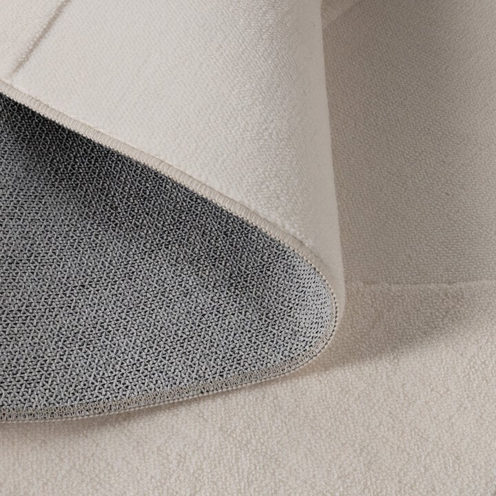 Runder Teppich Wohnzimmer - Charm Circles Weiß - 7