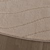 Runder Teppich Wohnzimmer - Charm Waves Beige - thumbnail 6