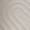 Runder Teppich Wohnzimmer - Charm Curves Weiß - thumbnail 4