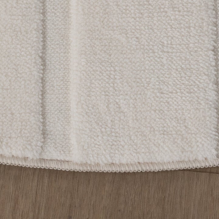 Runder Teppich Wohnzimmer - Charm Curves Weiß - 6