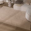 Teppich Wohnzimmer - Charm Circles Beige - thumbnail