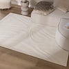 Teppich Wohnzimmer - Charm Shapes Weiß - thumbnail