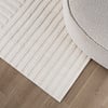 Teppich Wohnzimmer - Charm Curves Weiß - thumbnail 3