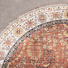Vintage Gartenteppich Oval - Santo Flora Terrakotta - thumbnail 5