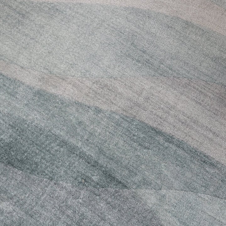 Moderner Teppich Rund - Field Grün - 4