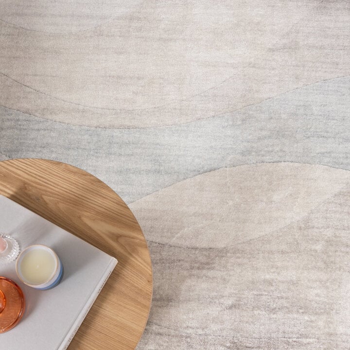 Moderner Teppich - Field Taupe - 3