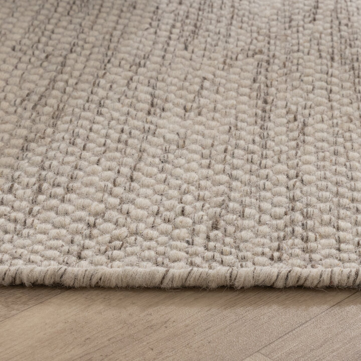 Wollteppich - Bliss Beige Meliert - 6