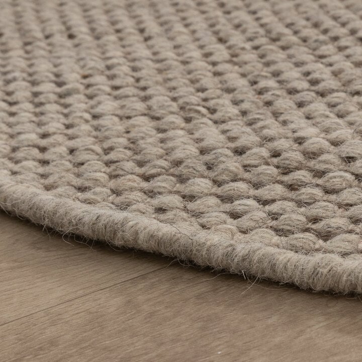 Wollteppich Rund - Bliss Beige Braun - 6