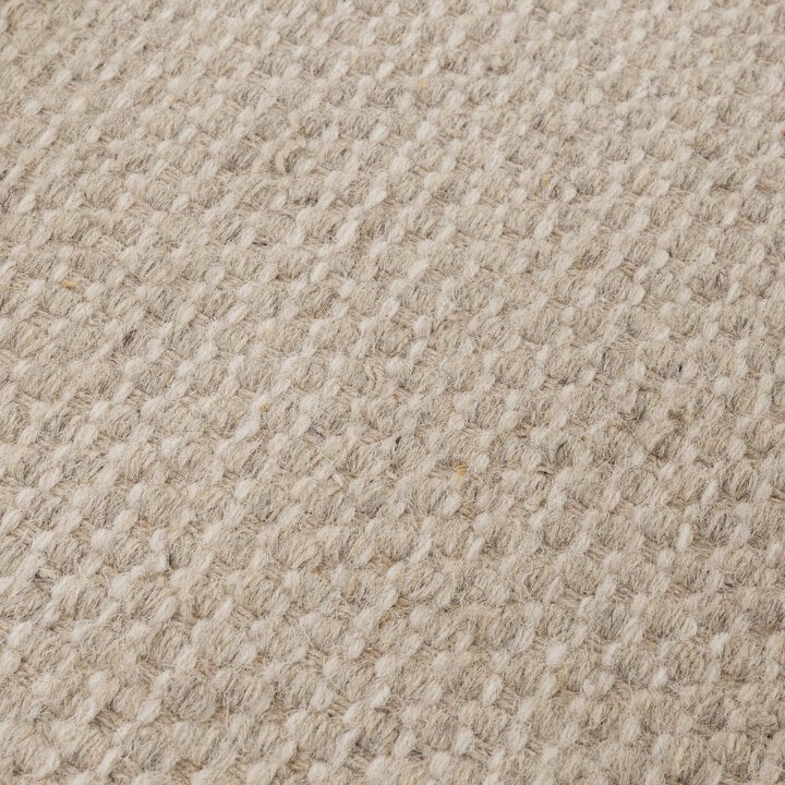 Wollteppich Rund - Bliss Creme Weiß - 4