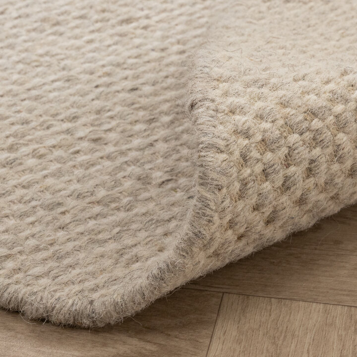 Wollteppich Rund - Bliss Creme Weiß - 7