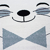 Kinderzimmerteppich - Anna Katze Blau - thumbnail 2