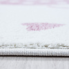 Kinderzimmer Teppich - Anna Elefant Regenschirm Rosa - thumbnail 4