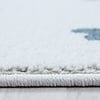 Kinderteppich Rund - Anna Elefant Regenschirm Blau - thumbnail 3