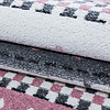 Kinderteppich Rund - Anna Elefant Regenschirm Rosa - thumbnail 2