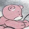 Teppich Kinderzimmer Rund - Anna Bär Rosa - thumbnail 1