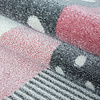 Kinder Teppich - Ava Bunt Rosa - thumbnail 3