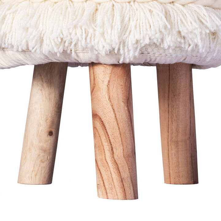 Boho Hocker - Basai 525 Creme - 3