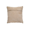 Leder Kissen Patchwork - Filz 100 Beige Gold - thumbnail 2
