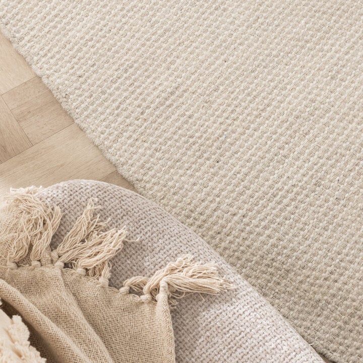 Wollteppich Organisch - Bliss Creme Weiß - 3