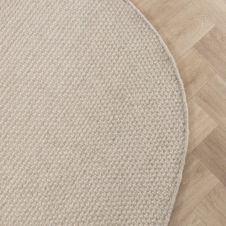 Wollteppich Organisch - Bliss Creme Weiß - 5