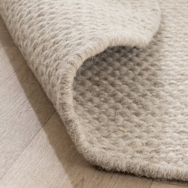 Wollteppich Organisch - Bliss Creme Weiß - 7