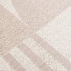 Skandinavischer Teppich Rund - Aurora Circles Beige - thumbnail 4