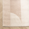 Skandinavischer Teppich - Aurora Shapes Beige - thumbnail 5