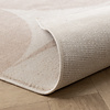 Skandinavischer Teppich - Aurora Circles Beige - thumbnail 7
