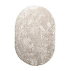 Shaggy Teppich Oval - Blaze Beige Grau - thumbnail 1