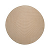 Runder Teppich Wohnzimmer - Charm Curves Beige - thumbnail 1
