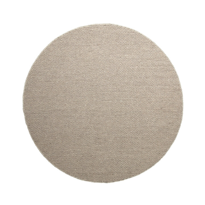 Wollteppich Rund - Bliss Beige Braun - 1