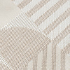 Outdoor Teppich - Capri Lines Beige Creme - thumbnail 3