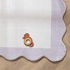 Teppich Kinderzimmer - Cloudy Border Lila - thumbnail 4