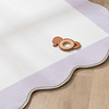 Teppich Kinderzimmer - Cloudy Border Lila - thumbnail 5