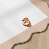 Teppich Kinderzimmer - Cloudy Border Beige - thumbnail 5