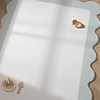 Teppich Kinderzimmer - Cloudy Border Minze - thumbnail 2