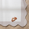 Teppich Kinderzimmer - Cloudy Border Taupe - thumbnail 4