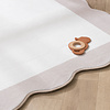 Teppich Kinderzimmer - Cloudy Border Taupe - thumbnail 5