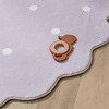 Teppich Kinderzimmer Rund - Cloudy Dots Lila - thumbnail 5